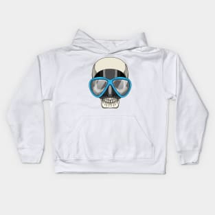 Skull Swimming Swimming goggles Kids Hoodie